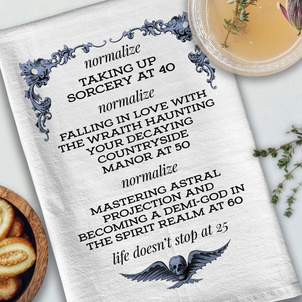 Hell Goddess Dish Towels