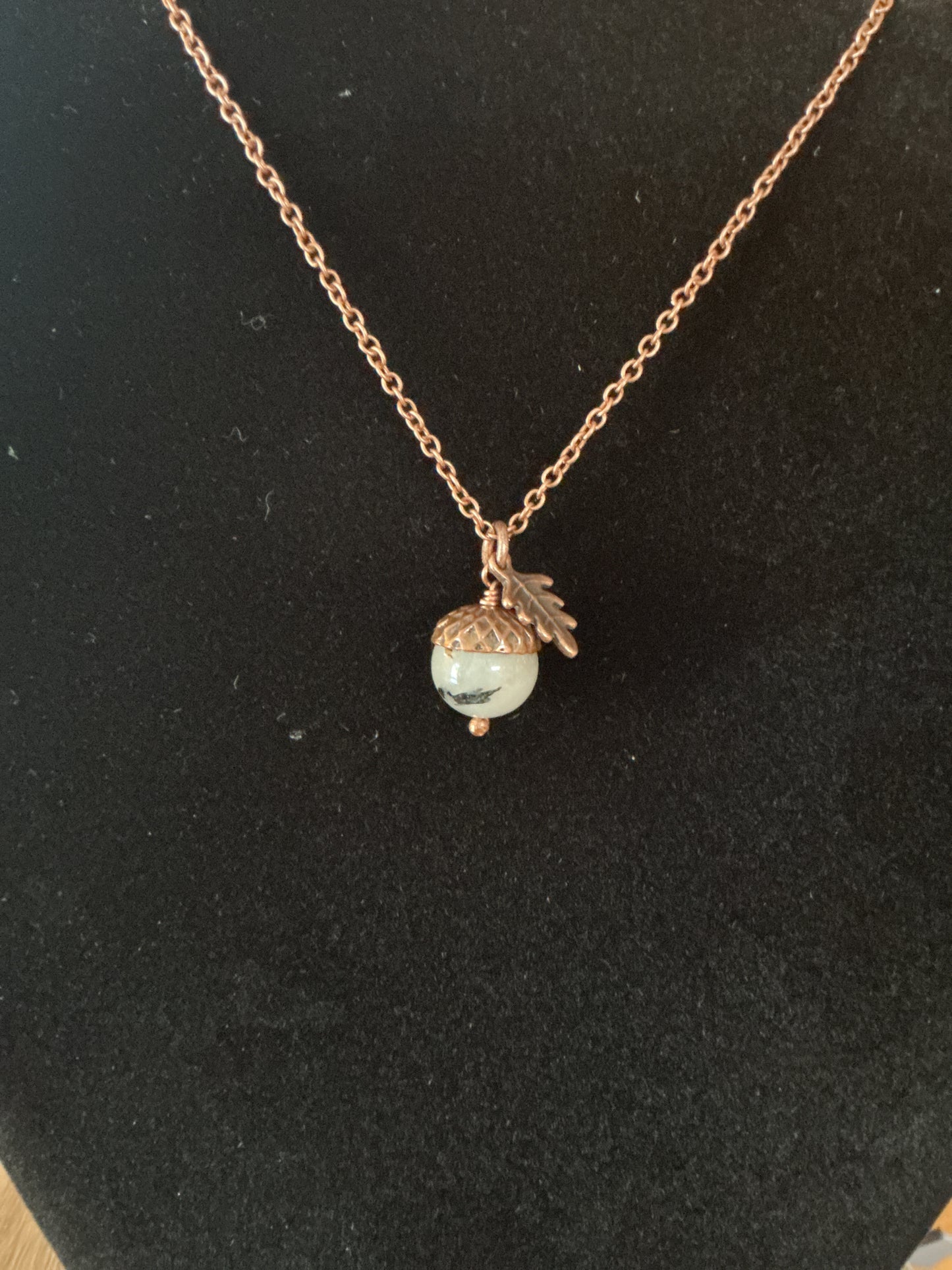 Acorn Necklaces - Variety of Gemstones