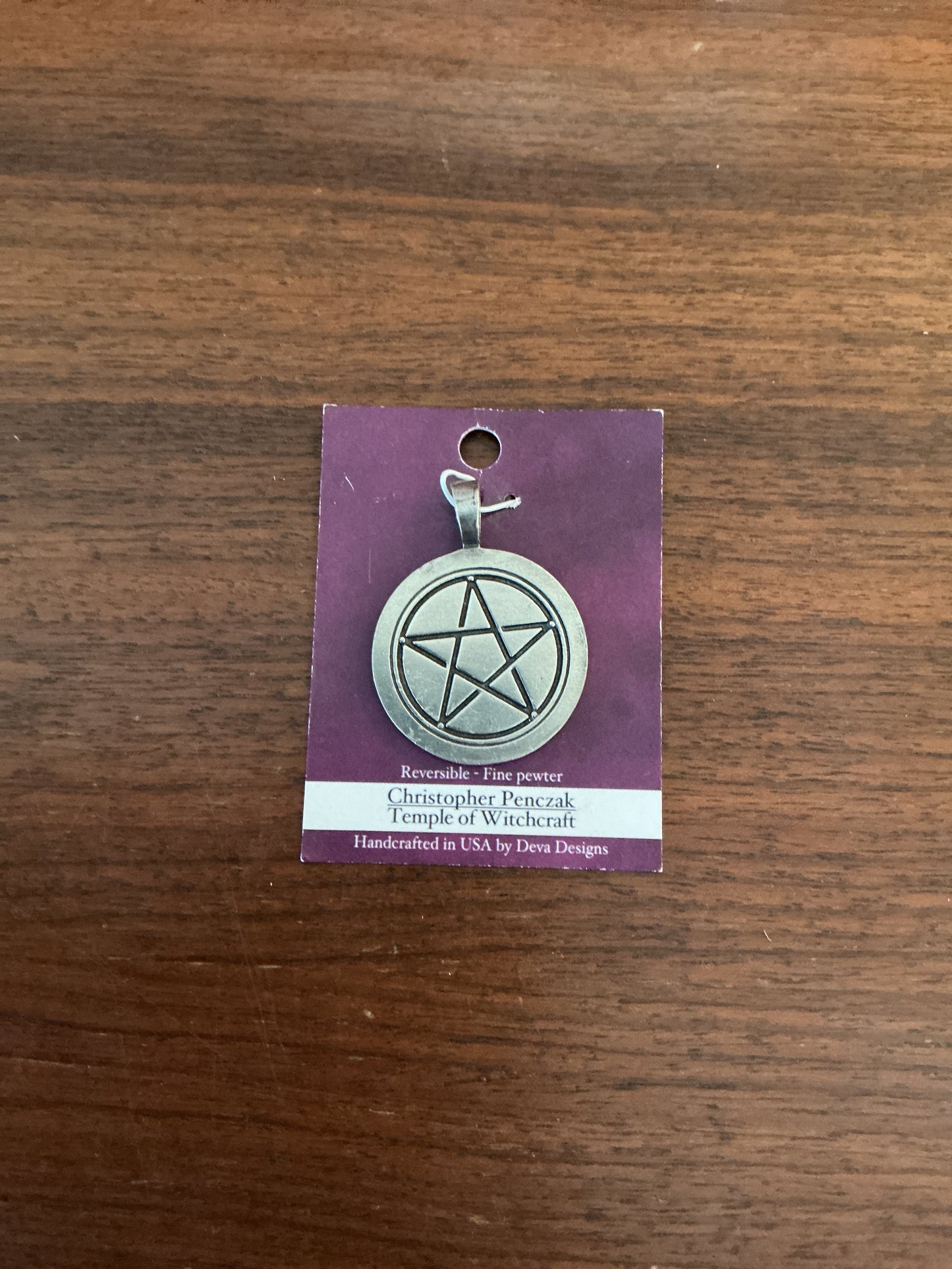 Christopher Penczak Temple of Witchcraft Pendant Reversible