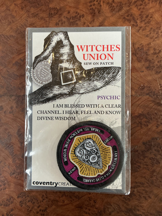 Witches Union Sew on Patch