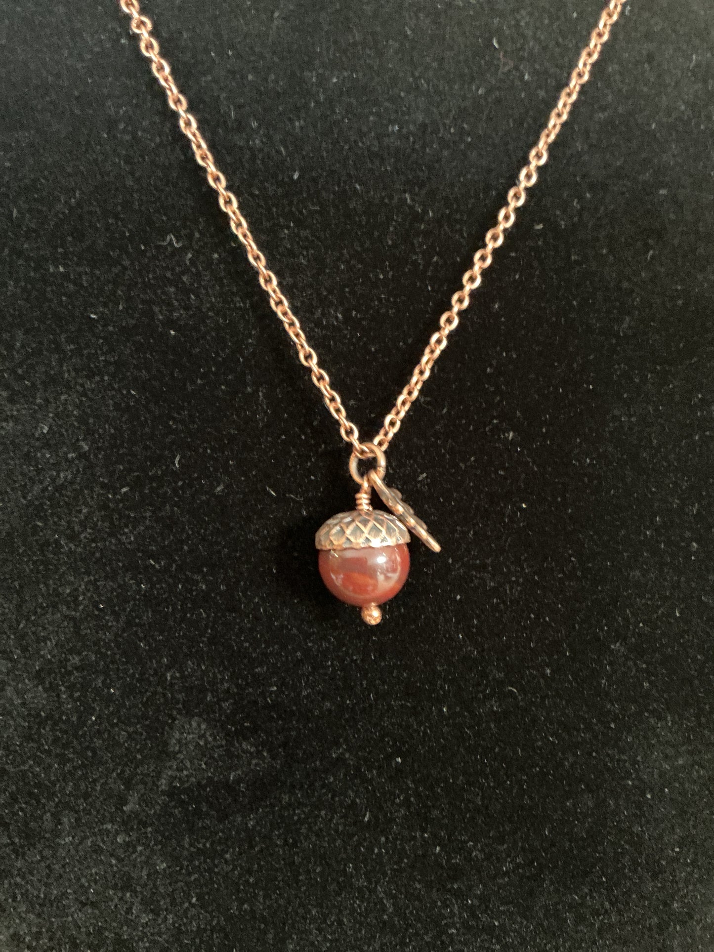 Acorn Necklaces - Variety of Gemstones