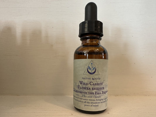 Wild Carrot Flower Essence 1oz