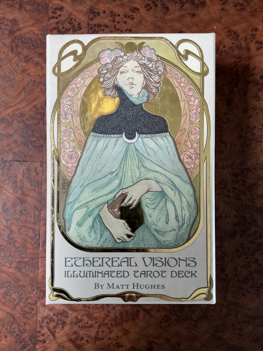 The Ethereal Visions Illuminated Tarot Deck by Matt Hughes
