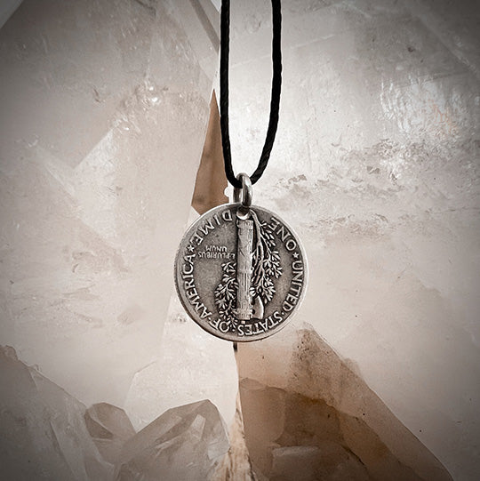 Mercury Dime Pendant